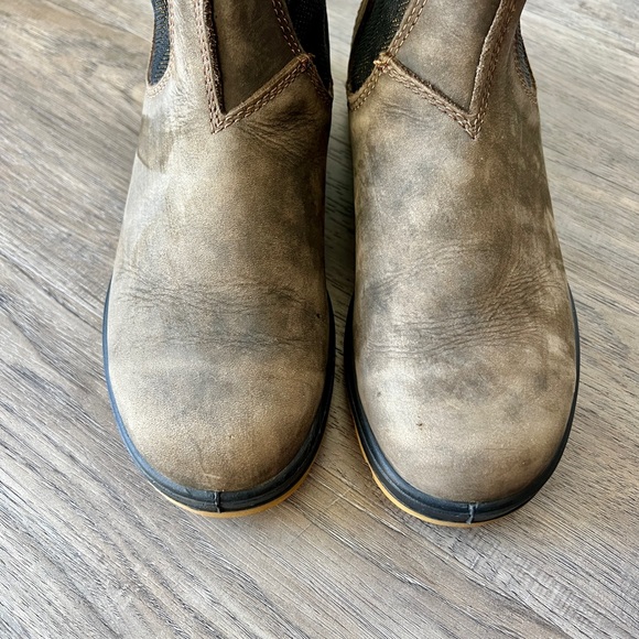 Blundstone 1944 Chelsea Boots Rustic Brown/Mustard AU Size 4/Women’s US 7 - Picture 5 of 12